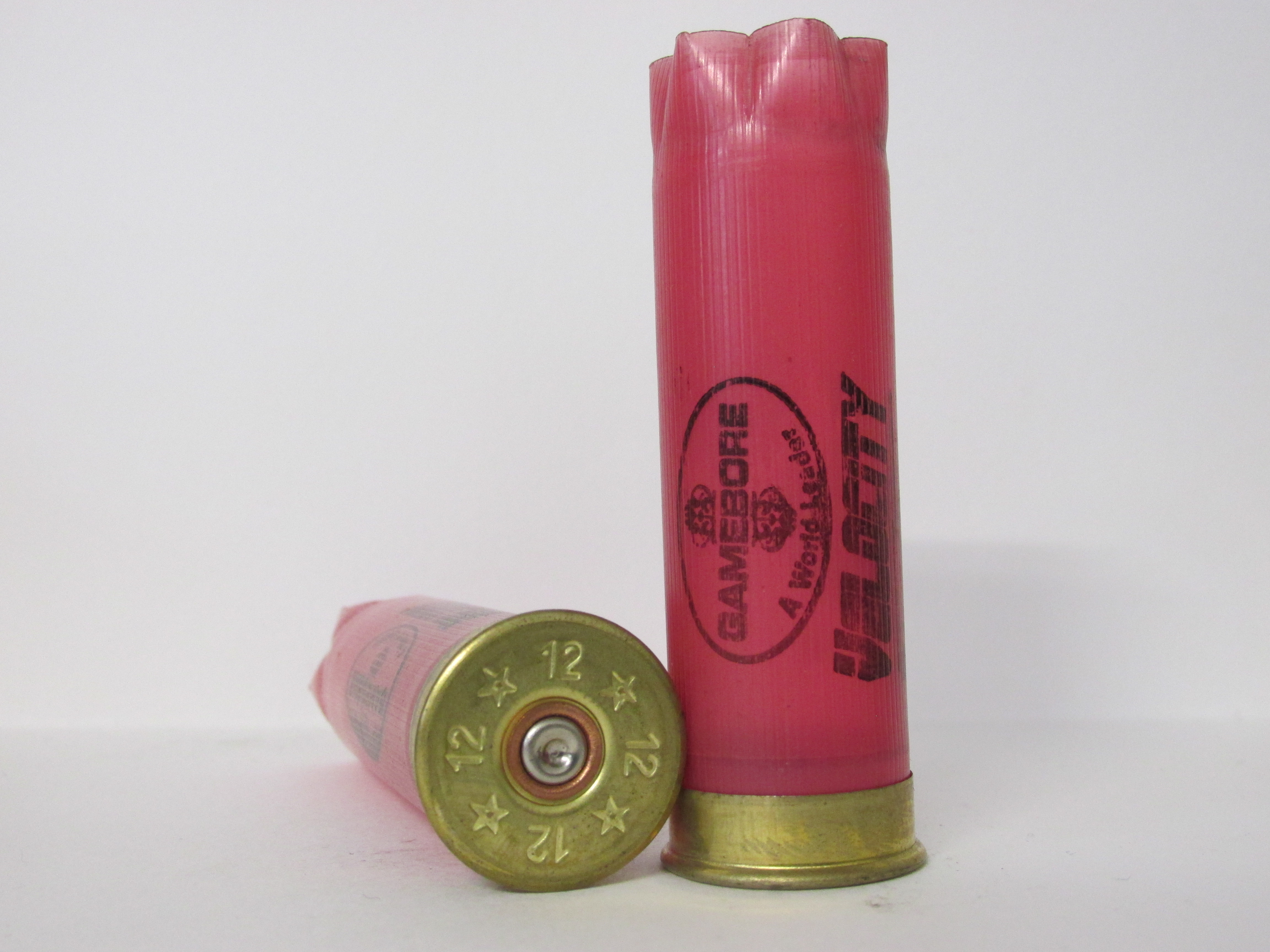 12 Gauge Shotgun Shell/Cartridge Pink Type 1 - Empty Shotgun Cartridges